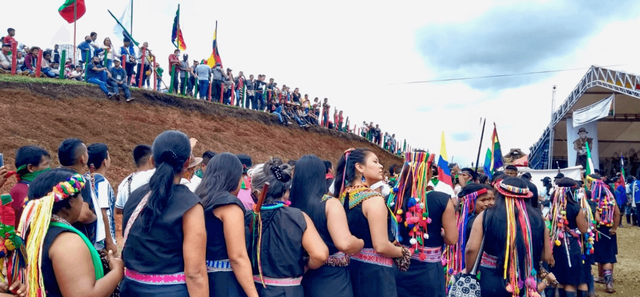 Crédit photo : Laetitia Braconnier Moreno. 50 años del Consejo Regional Indígena del Cauca (CRIC), El Pital, Colombia – 2021.